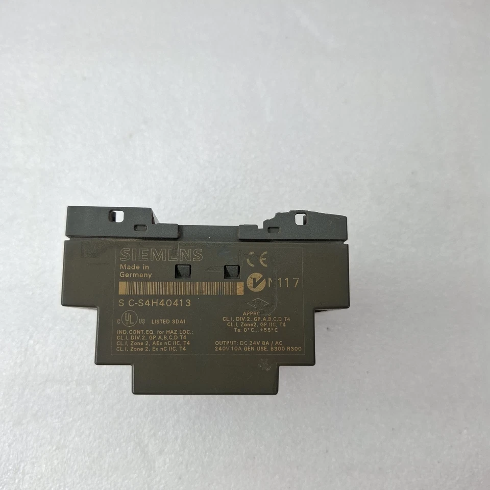 SIEMENS 6ED1052-1MD00-0BA4 LOGO 12/24RC DC 12/24V LOGIC MODULE TESTED AS PHOTO